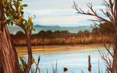 The Joy of Plein Air Painting at Whitfield Wildlife Conservation Area